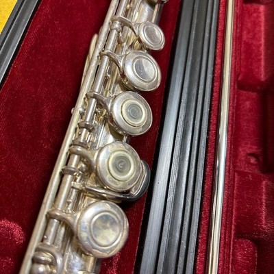 YAMAHA YFL-281S Flute With Hard Case Soft Case for sale online | eBay