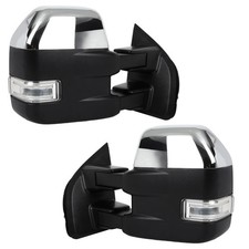 Towing Mirrors Replacement Fit 15-20 For Ford F150 Pickup