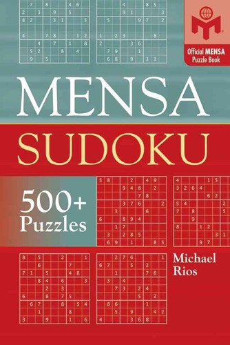 Livre de poche Mensa® Sudoku par Michael Rios (anglais)