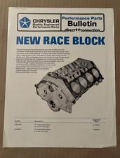 Vintage MOPAR Chrysler Kit Car 355/w-2 Engine...