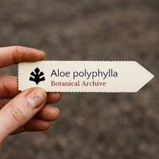 Aloe polyphylla 100 SEEDS -  - SEMI Aloe a spirale | Aloe polifilla