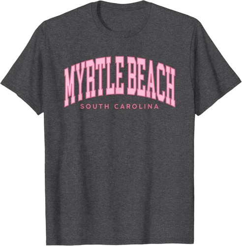 Retro Myrtle Beach South Carolina beach womens girls summer T-Shirt Hoodie - Picture 7 of 8