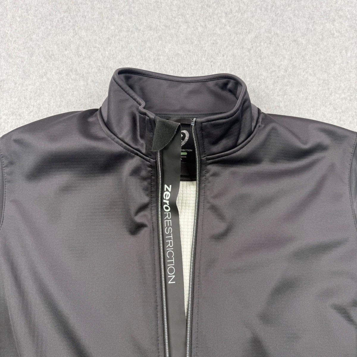 Veste Homme Zero Restriction Tour Series, Micropolaire Doublée, Zip Intégral, Bleu, Taille XL