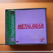 Konami Metal Gear Solid Greatest Hits Sony PlayStation 1 M NTSC-U/C