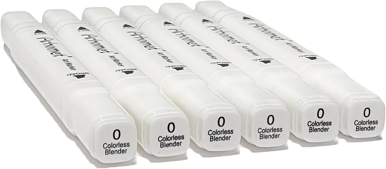 Set, Blender Blending Clear Markers Dual Tips Art