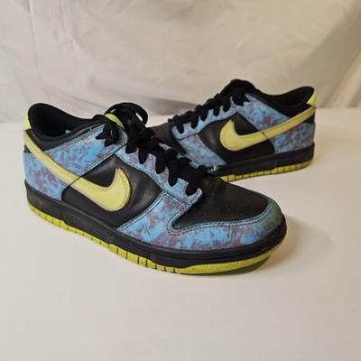 Nike Dunk Low GS Volt Splash UK 5 EU 38 Jugend Sneaker DV1690-900