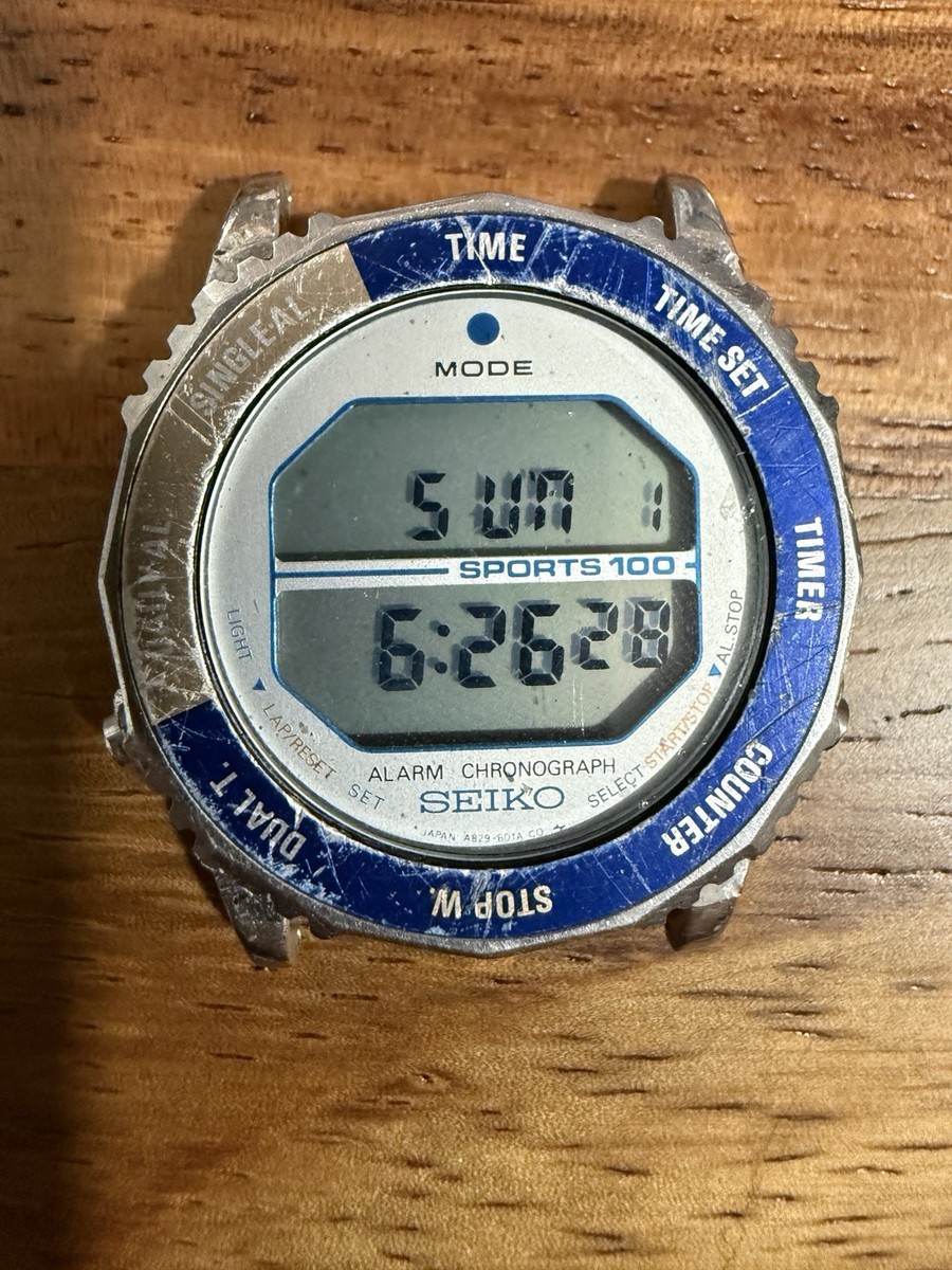 Bezel Seiko Srp589 Seiko Astronaut Watch A829-6019 Head Rotocall