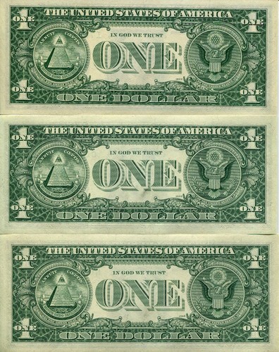 1969-D $1 FRN Green Seal 10 Gem Notes ALMOST COMPLETE District Set SM277 - Picture 6 of 6