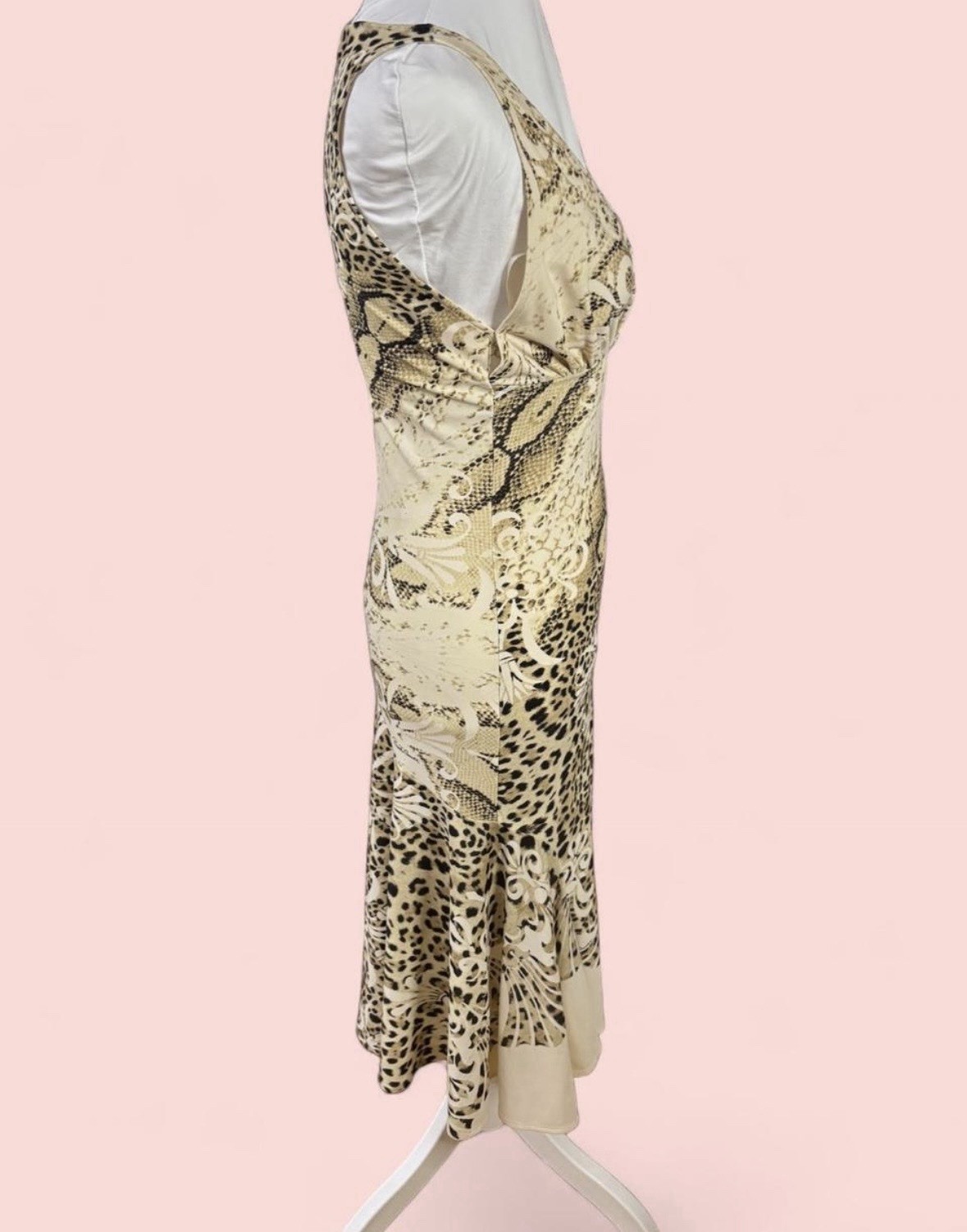 Roberto Cavalli SS2006 Python Leopard Print Dress… - image 2