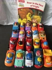 Little People Fisher Price Mattel, Vintage, CARS x20.  2009-2016 Era, plus Book.