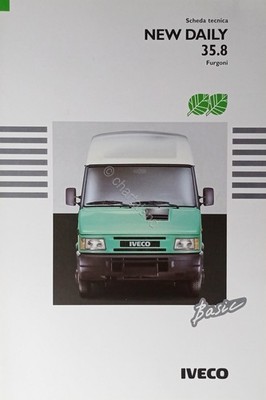 Prospekt Datenblatt Iveco - New Daily 35.8 Kastenwagen Basic - 1997