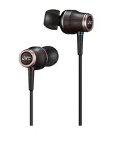 JVC HA-FW03 CLASS-S Wood In-Ear Headphones High-Res Audio Japan Made