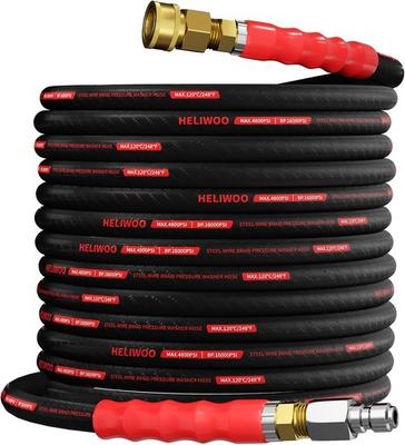#ad 4800 PSI 50FT Pressure Washer Hose 3 8#x27;#x27; Quick Connect Kink Resistant $141.29