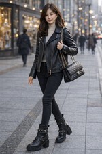 VALENTINO Garavani Black Boots with Studs