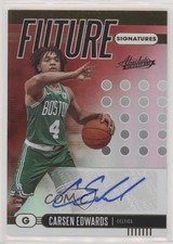 2019 Absolute Memorabilia Future Signatures Level 3 6/10 Carsen Edwards Auto uk2