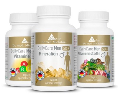 DailyCare Men 50+ nach Dr. med. Michalzik - ohne Zusatzstoffe - von BIOTIKON 