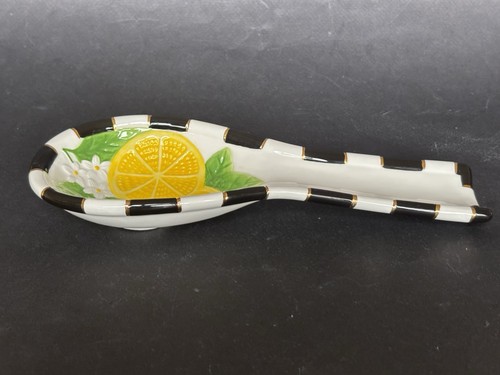 Mackenzie Childs Lemon Spoon Rest - Picture 9 of 11