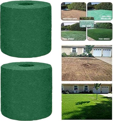 Grass Seed Mat Roll - Biodegradable Lawn Seed Mat - Backyard Plant Growing Gr...