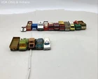 Vintage Matchbox Diecast Car Lot 17 Vehicles Lesney Era Trucks Buses Mixed