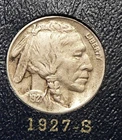 1927-S  Buffalo Nickel  -   VF / Very Fine  (SB)