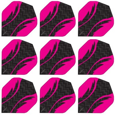 Dart Flights | Standard | 10 Sets = 30 Flights | 100 Micron | Profi-Qualität