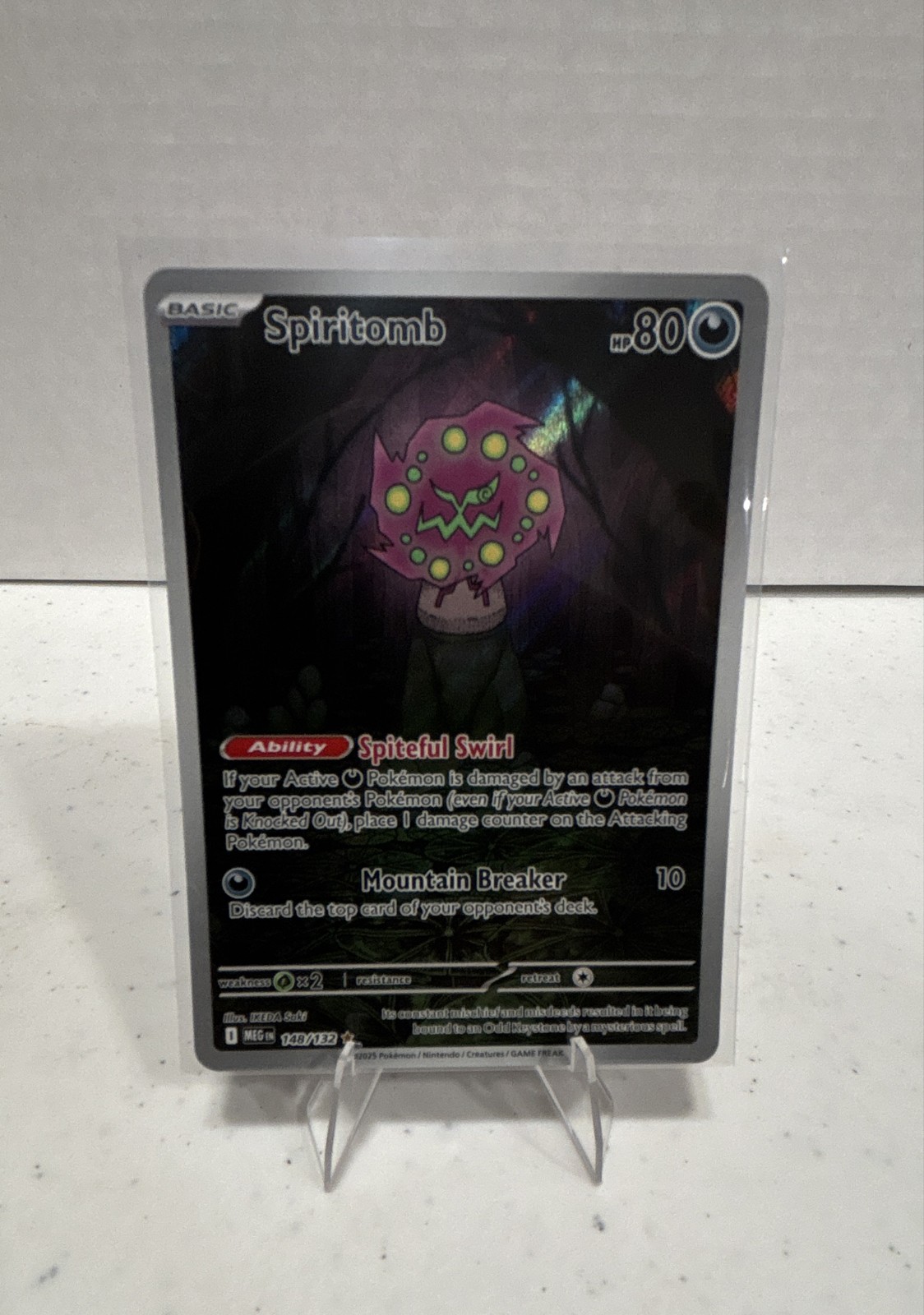 Spiritomb 148/132 Me01: Mega Evolution Holo