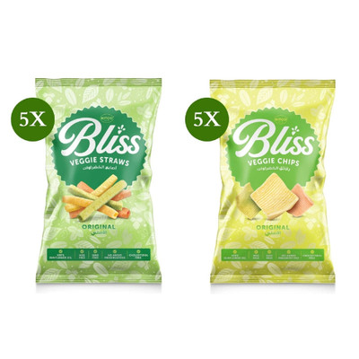 10 Pack X Kitco Veggie Healthy Chips (Original Flavor) , 27 gram