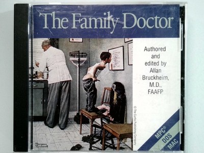 Vintage The Family Doctor Software CD-ROM MPC DOS MAC Educational Reference