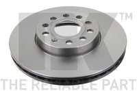 2X Nk Bremsscheibe 204788 FüR Audi Seat Skoda Vw