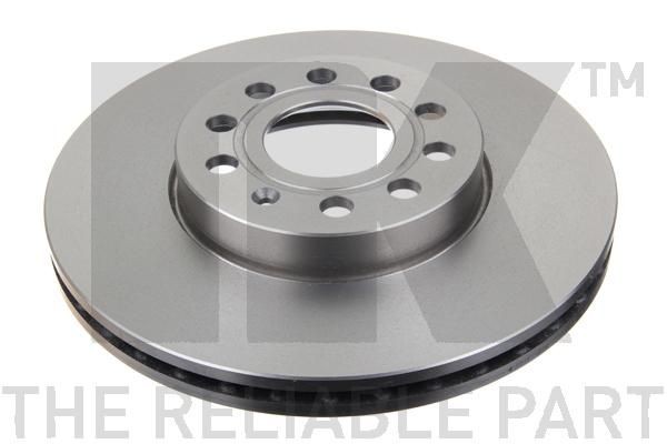 2X Nk Bremsscheibe 204788 FüR Audi Seat Skoda Vw-image