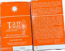 Tan Towel Half Body Dark - 10 pack