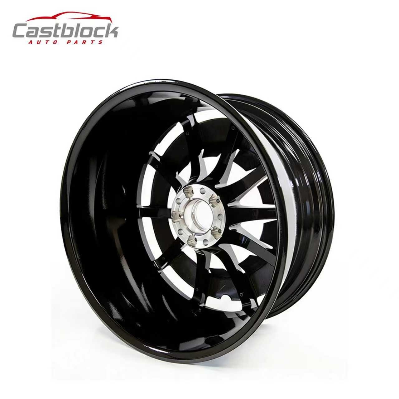 22'' New For Mercedes Benz G Class Brabus Style Carbon Fiber Wheels Rims Set