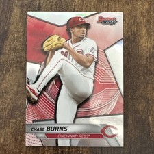 2025 Bowman's Best - Top Prospects Chase Burns #TP-21 Refractor (RC)