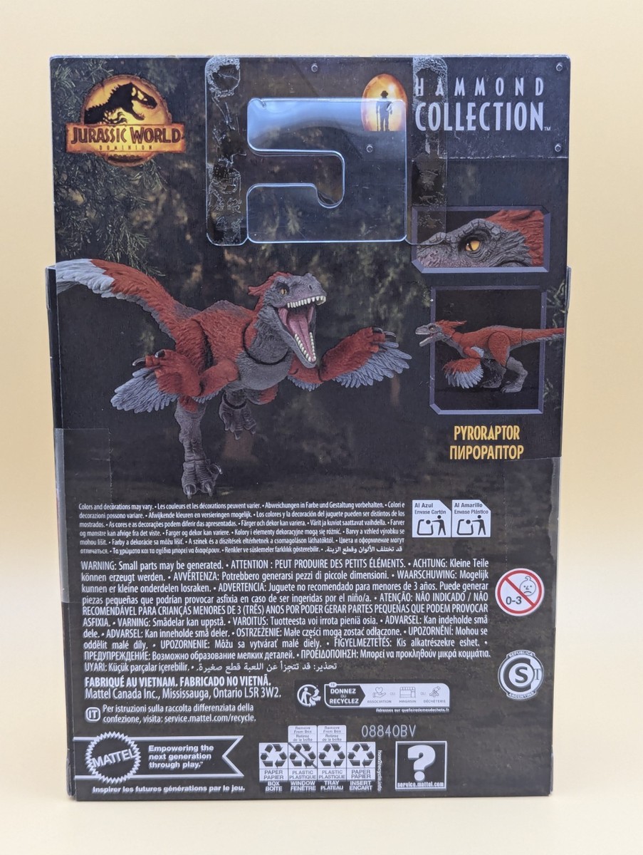 HAMMOND COLLECTION PYRORAPTOR フィギュア 未開封 HAMMOND COLLECTION PYRORAPTOR フィギュア 未開封 JURASSIC