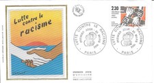 FRANCE 1982 FDC LUTTE CONTRE LE RACISME YT 2204