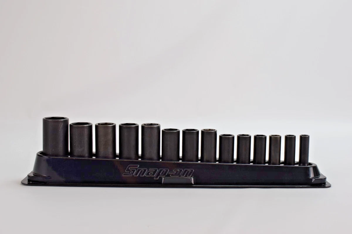 ΘΘSnap-on スナップオン ソケットセット FSM8I~FSM19I 現状品】 スナップオン/Snap-on 3/8 6角 ディープソケット SFSM8-19