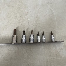 Snap-on Torx Bit Lot FTX TTX  6 Piece FTX50 Ftx40e Ftxr27e TTX10E TTX8E TTXR8E