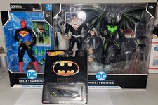McFarlane DC Multiverse BATMAN VS LORD JUSTICE  BATMAN SUPERMAN HW Pre BATMOBILE