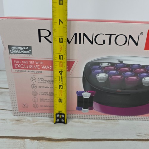 NIB New Remington Full Size Set Hot Rollers with Exclusive Wax Core - Picture 12 of 12