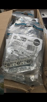 box of 15 - Electric Center ECLX071M, Ground Bar Kit with 11 Terminal Positions 
