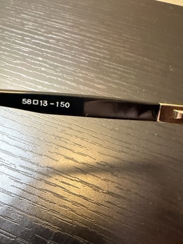 BURBERRY Sonnenbrille schwarz gold tropfenförmig Herren mit Echtheitszertifikat Burberrys 514 58 13-150 " - Bild 8 von 8