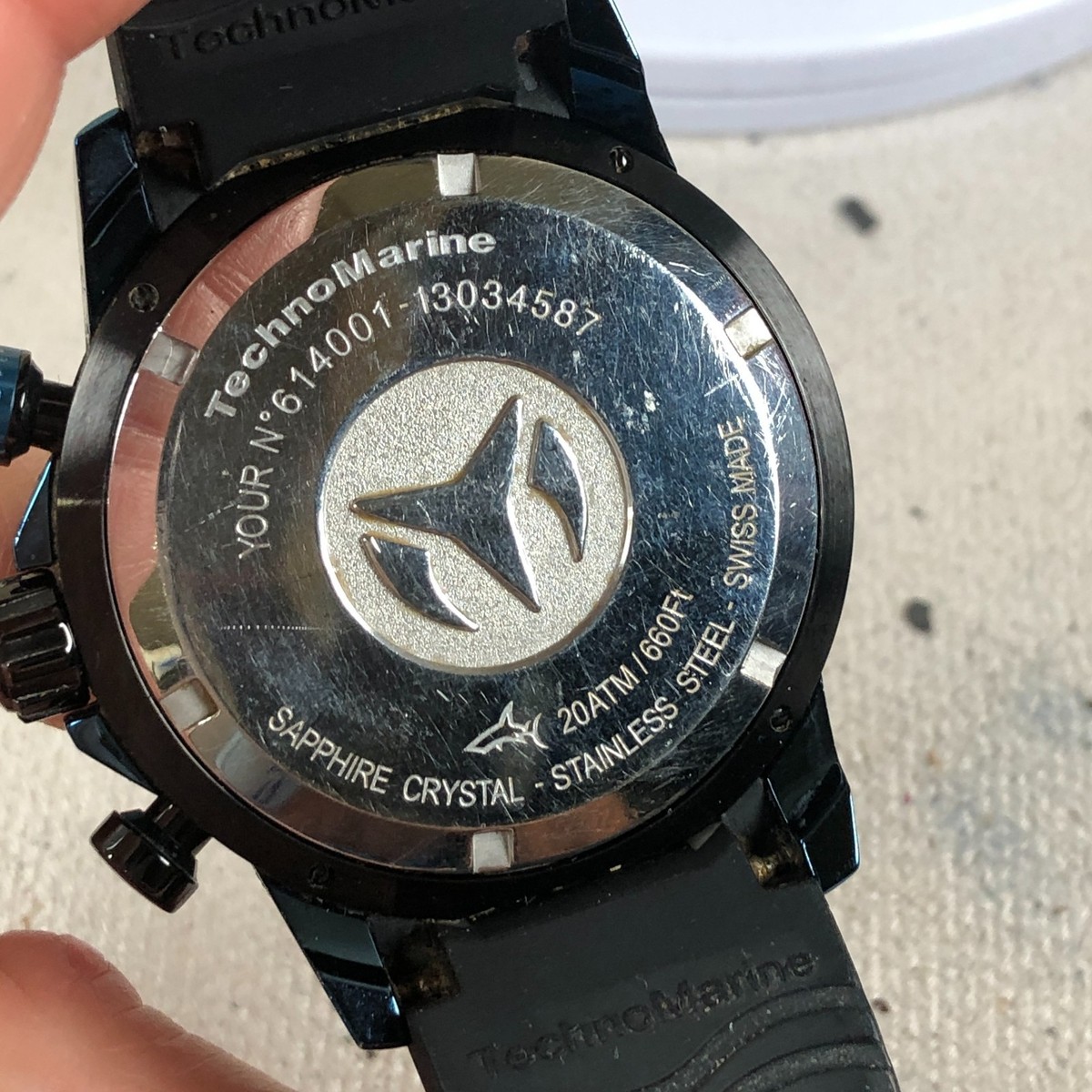 NWT Technomarine UF6 Chronograph Date Quartz Black Dial Men\'s Watch Technomarine UF6 Chronograph Date Quartz Black Dial Men main image 3