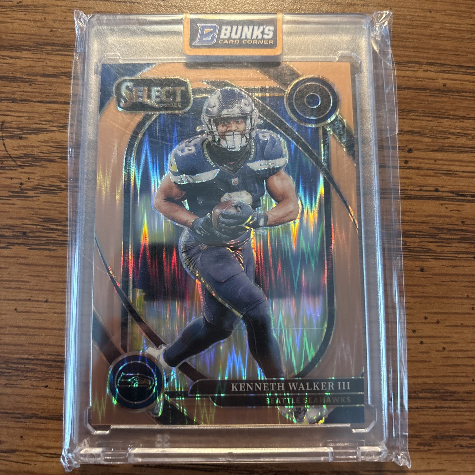 2024 Select Football BRONZE PRIZM SP /299 Kenneth Walker III Seattle Seahawks 