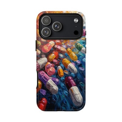 Phone Ink - iPhone | Galaxy | Pixel Case - Pills Abstract Painting