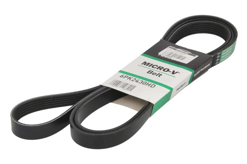 2x ✅Fits GATES GAT6PK2430HD V-ribbed Belt GAT6PK2430HD Multi-V-belt  ⭐UK Seller⭐