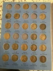 1 Cent & 5 cent Older albums with coins