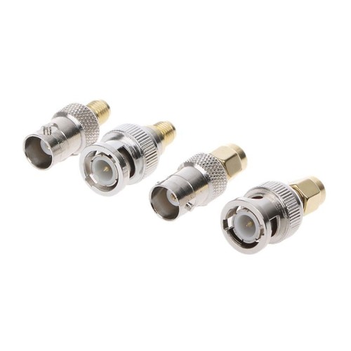 BNC MALE Female to SMA Male Female RF Connector Adapter Test Converter Kit Set - Zdjęcie 5 z 6