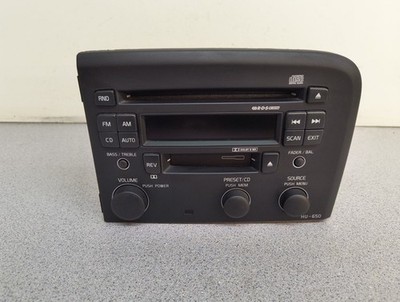 05-06 VOLVO S80 CD PLAYER RADIO CASSETTE 30745808 OEM HU-650