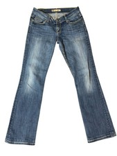 BKE Buckle Boot Cut Jeans Women's 30x30 Blue Culture Stretch Low Rise Denim