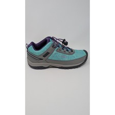 Chaussures de randonnée enfant KEEN aqua turquoise violet imperméable targhee pointure 7